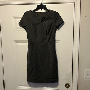 Talbots Charcoal Mini Dress